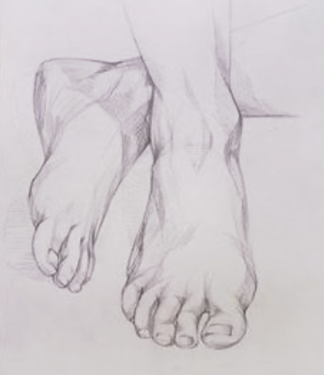 Dessin de pieds